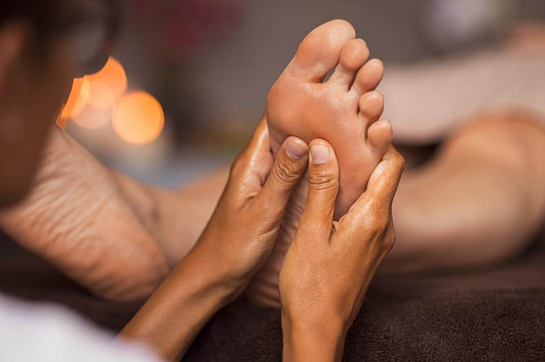 Sơ đồ huyệt bàn chân và phương pháp bấm huyệt chân